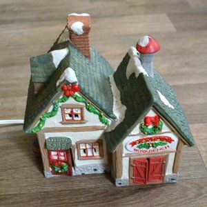 Santa's Workshop LED Lightup Village House Christmas Decor